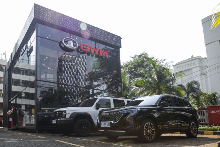 Desain unik Diler GMW Gatsu di kawasan stategis Jakarta