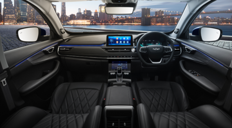 Tiggo 8 CSH Siap Senggol Innova Hybrid Intip Interior Premium dan Teknologi Canggihnya