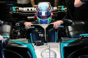 Andrea Kimi Antonelli di kokpit Mercedes, di hatinya masih ada Ferrari. (Foto; ist)
