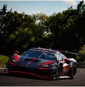 Ferrari GT3 besutan Max Vsrstappen di Sirkuit Nurburgring, Jerman. (Foto: ist)
