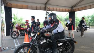 Para Peserta balap HOGERS Indonesia Drag Race of National Event 3 (HI-DRONE3)