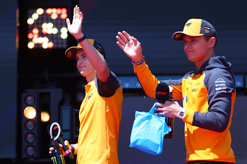 Duet McLaren Oscar Piastri dan Lando Norris,  bakal seru di kualifikasi. (Foto: f1)