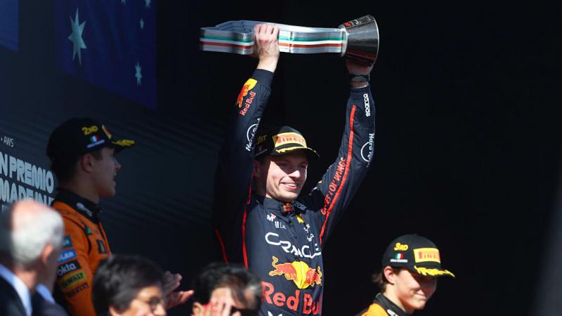 F1 2025 Emilia Romagna: Rolling Stone Menggelegar Menyambut Kemenangan Max Verstappen, Persembahan Buat Dietrich Mateschitzt