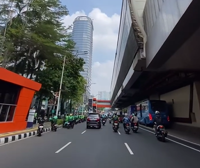 Demo Ojol Dicurigai Tak Murni Ada yang Menunggangi