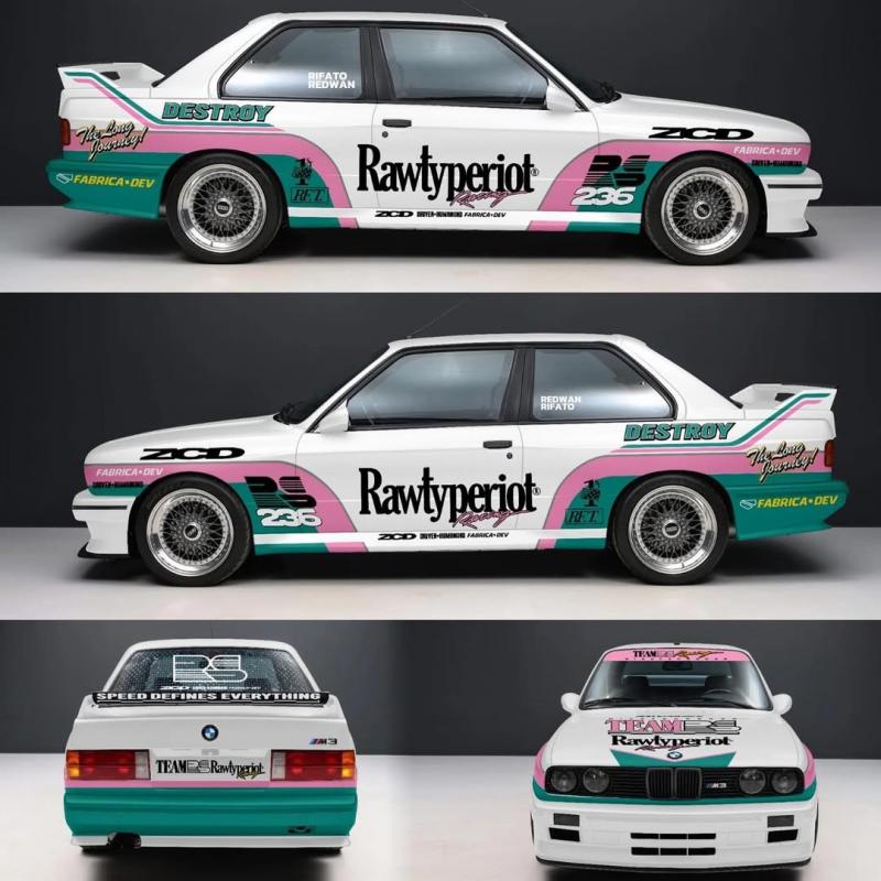 BMW E30 M3 RTR - Rifat Sungkar (Foto: IG/@rifato)