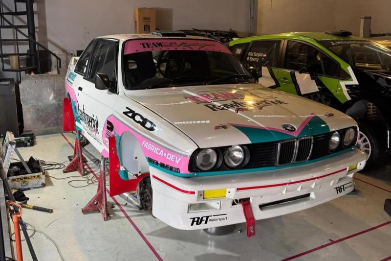 BMW E30 M3 RTR - Rifat Sungkar (Foto: IG/@rifato)