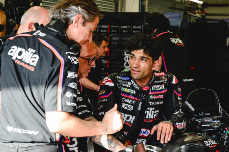 Jorge Martin, sudah ingin mundur meski belum tanding membela Aprilia. (Foto: therace) 