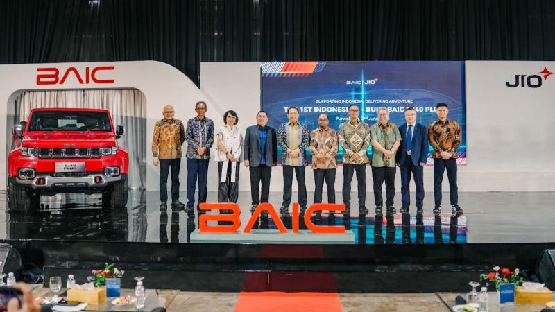 Peluncuran BAIC BJ40 Plus Buatan Lokal Indonesia (Foto: BAIC)