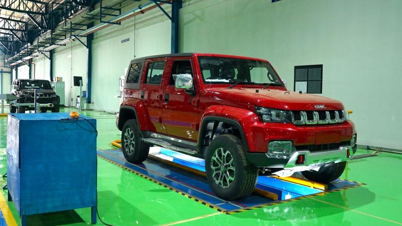 Produksi Lokal BAIC BJ40 Plus Di Indonesia (Foto: BAIC)