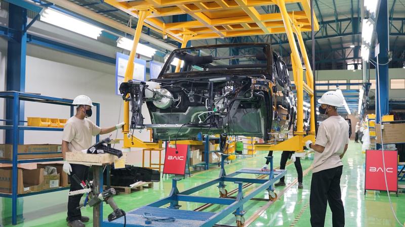Peluncuran BAIC BJ40 Plus Buatan Lokal Indonesia (Foto: BAIC)