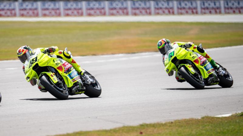 Franco Morbidelli #21 dan Fabio Di Giannantonio #49 (Foto: VR46)