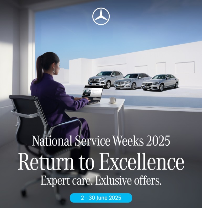 Mercedes-Benz tawarkan perawatan dengan layanan premium di National Service Weeks 2025