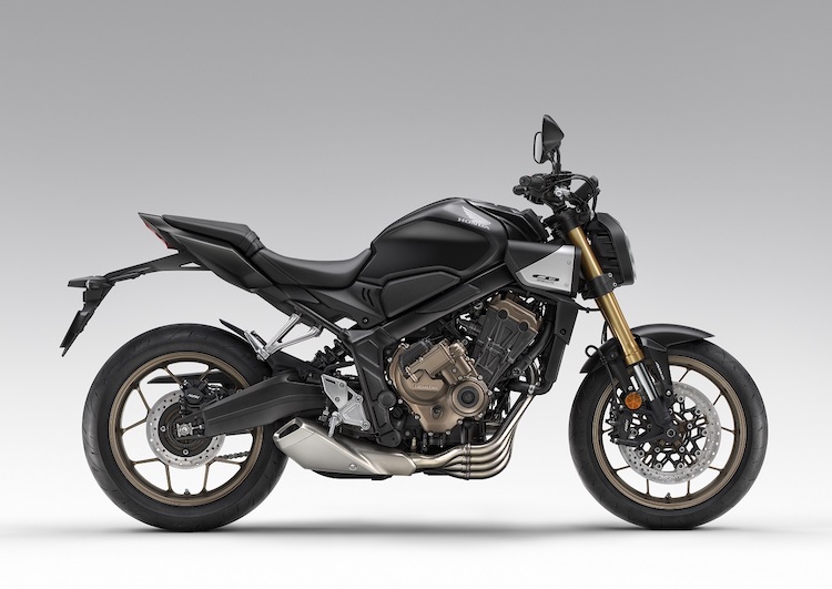 Tampilan menggoda dari Honda CB650R yang mengalami upgrade teknoloogi