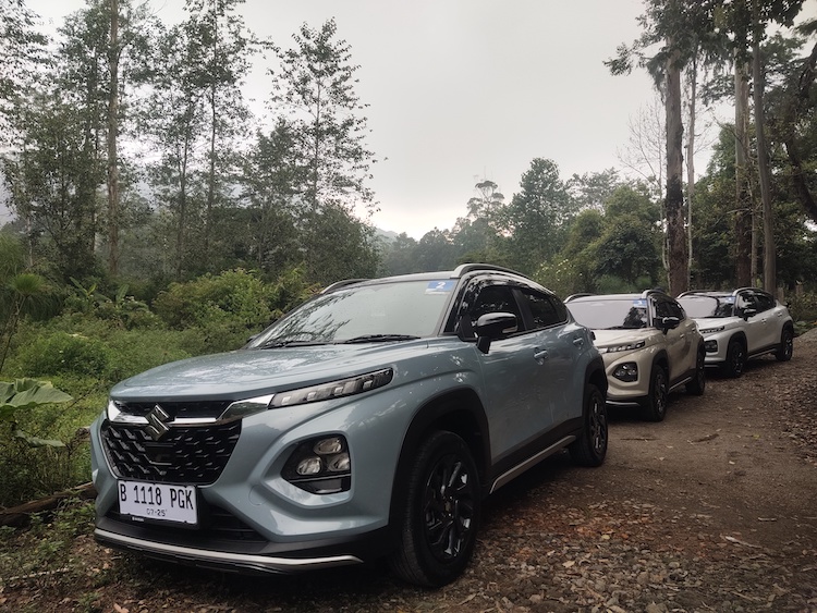 Suzuki Fronx nyaman digunakan dalam berbagai kondisi jalan