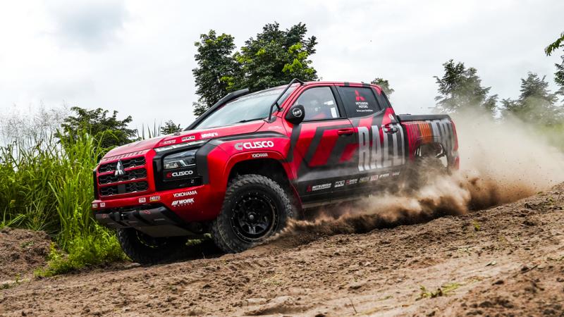 Tim Mitsubishi Ralliart di AXCR 2025 (Foto: Mitsubishi)