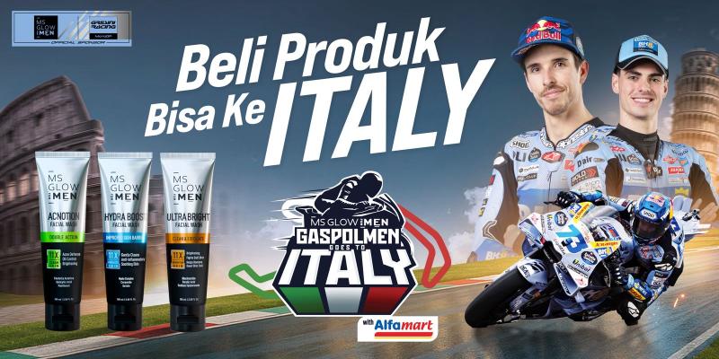 MS Glow For Men ikut dukung pembalap MotoGP Gresini Racing, Alex Marquez 