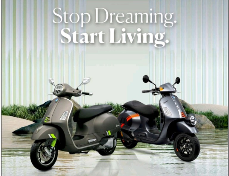 Model ikonik Vespa yang menjadi incaran para pecinta motor Italia
