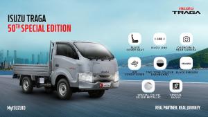 Isuzu Traga 50th Special Edition Siap Meluncur di GIIAS 2025, Tampil Ekslusif dan Elegan