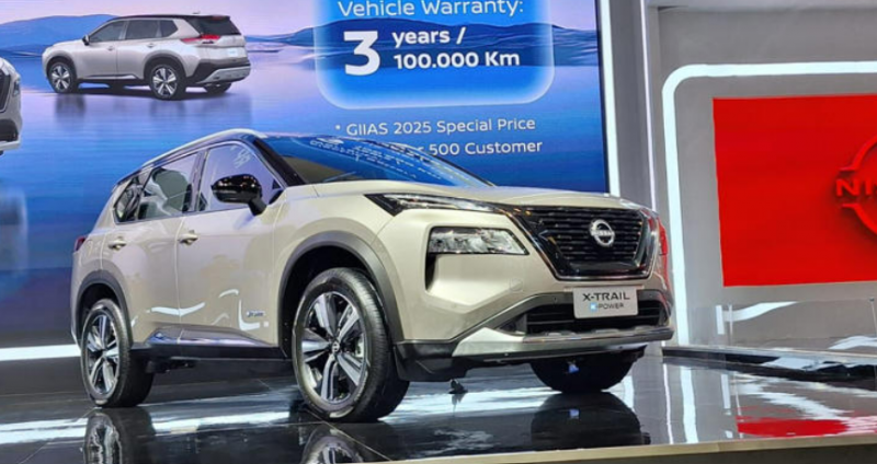 Nissan X-Trail e-POWER Resmi Dijual di GIIAS 2025 SUV Canggih Tanpa Perlu Charging Harga Mulai Rp 795 Juta