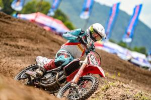 Duet Arsenio dan CRF250R, Incar Podium di Putaran Ketiga Kejurnas Motocross