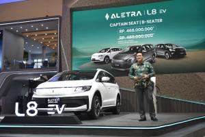 Aletra Luncurkan L8 EV 8-Seater dan Body Kit Sporty Produk Anak Bangsa di GIIAS 2025 