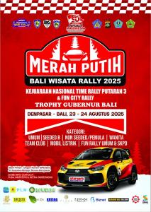 PT Dwipa Sinar Bakungan Dealer Mobil Chery Denpasar Siap Turunkan Team Dalam Merah Putih Bali Time Rally 2025