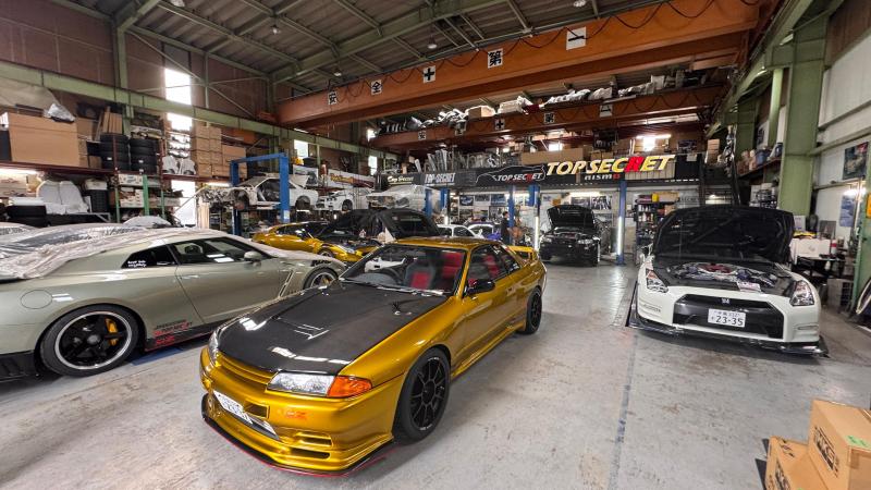 Mobil legendaris Tuner Kazuhiko `Smokey` Nagata dari Top Secret yang mendunia