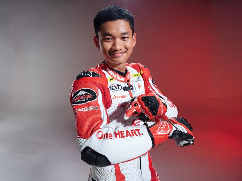 Pebalap muda AHRT, Fadillah Arbi Aditama siap melantai di balap MotoGP