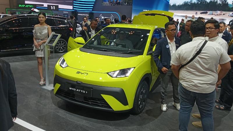 BYD Atto 1 di GIIAS 2025 (Foto: Mobilinanews)