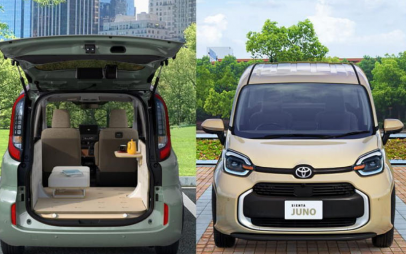 Uniknya Toyota Sienta Juno Bisa Jadi Ruang Santai Tempat Tidur sampai Kantor Keliling