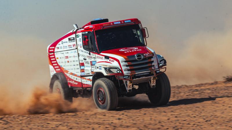 Teruhito Sugawara - Hino Team Sugawara di Dakar Rally (Foto: Hino)
