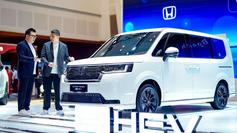 Honda Step Wgn e:HEV di GIIAS Surabaya 2025 (Foto: HPM)