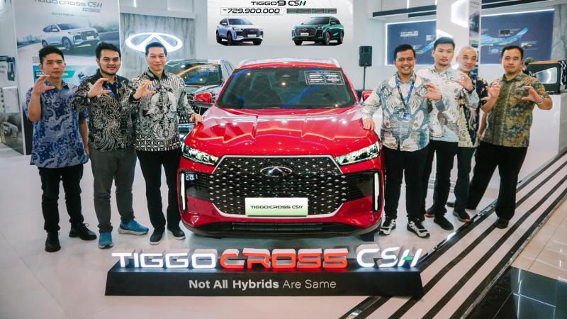 Chery Tiggo Cross CSH di GIIAS Surabaya 2025 (Foto: CSI)