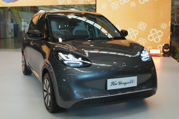 Tampilan menggoda dari Wuling New BinguoEV yang menjadi incaran masyarakat urban