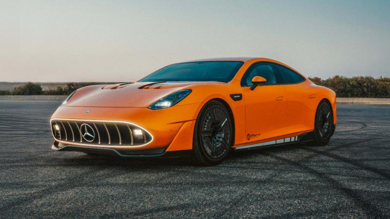 Mercedes Concept AMG GT XX (Foto: Michelin)