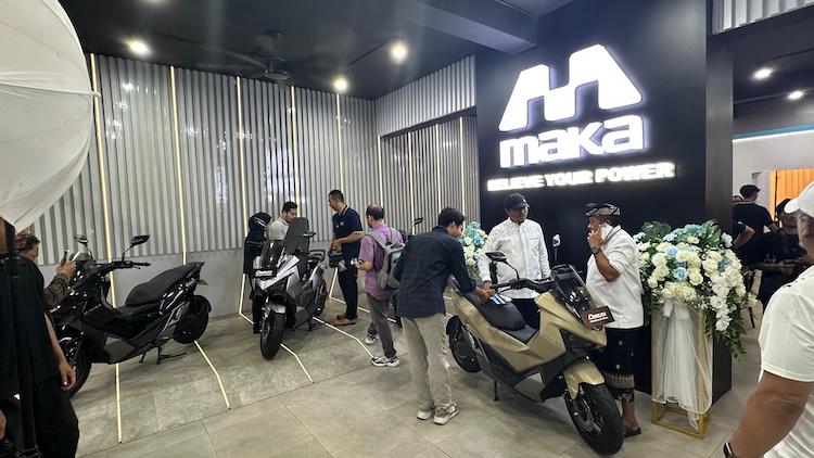 Ramai pembukaan diler baru Maka Motors di Denpasar, Bali