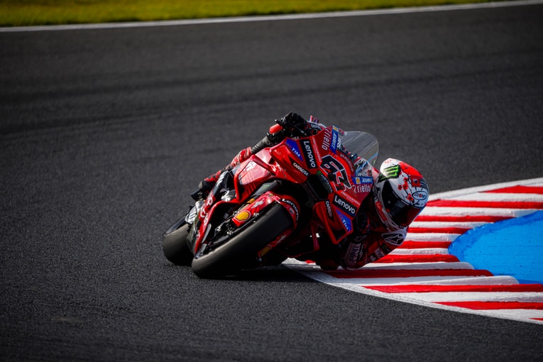 Francesco Bagnaia, bakal Dijepit Marquez Bersaudara di Mandalika? (Foto: ducaticorse)