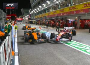 F1 2025 Singapura: Oscar Piastri On Fire, Isack Hadjar Menghajar Max Verstappen