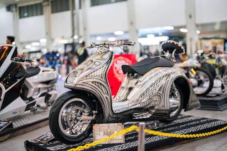 Tampilan modifikasi mengesankan di ajang  Honda Dream Ride Project 