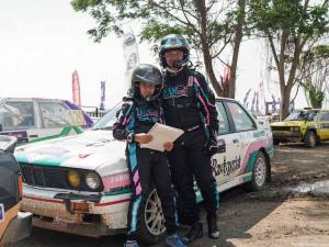 Rifat Sungkar Ajak Putranya Jadi Navigator Reli Sejak Dini