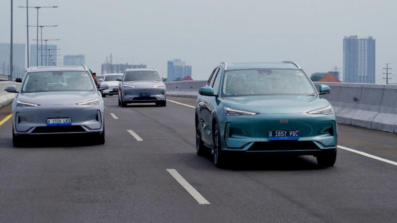 Geely EX5 Dapat Upgrade Software Besar-besaran (Foto: Geely Indonesia)