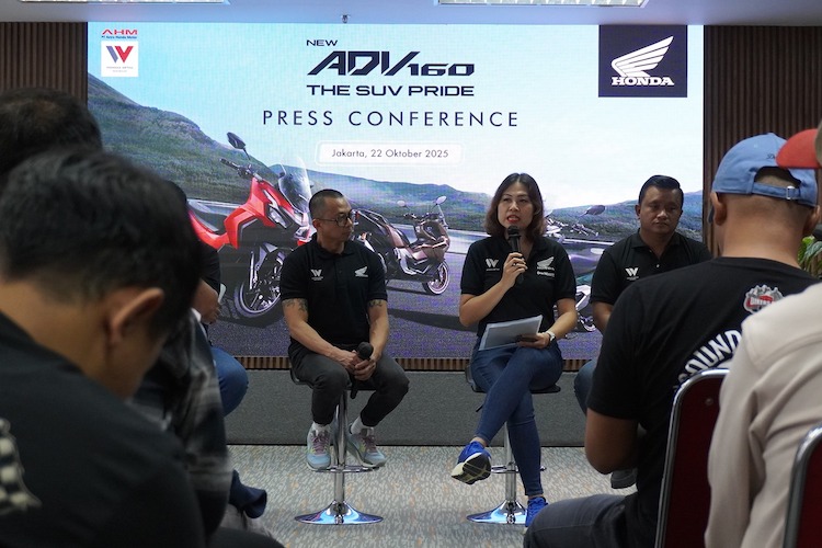 Division Head of Sales PT Wahana Makmur Sejati, Olivia Widyasuwita berbagi tentang motor baru New Honda ADV160