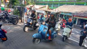 `Soempah Pemoeda Ride`, Cara Unik SOG Jakarta Selatan Peringati Sumpah Pemuda di Jalanan Ibu Kota