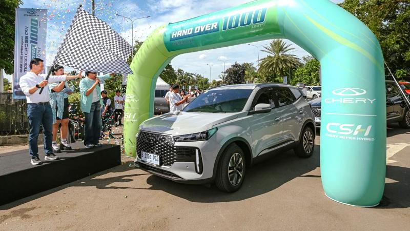 1.000 Unit Chery Tiggo Cross CSH Hyrid Dikirim Ke Konsumen (Foto: CSI)