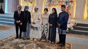 Janji Suci Sang Putri Legenda Balap Indonesia, Chedy Wiano & Daffa Rahmantyo Resmi Menikah