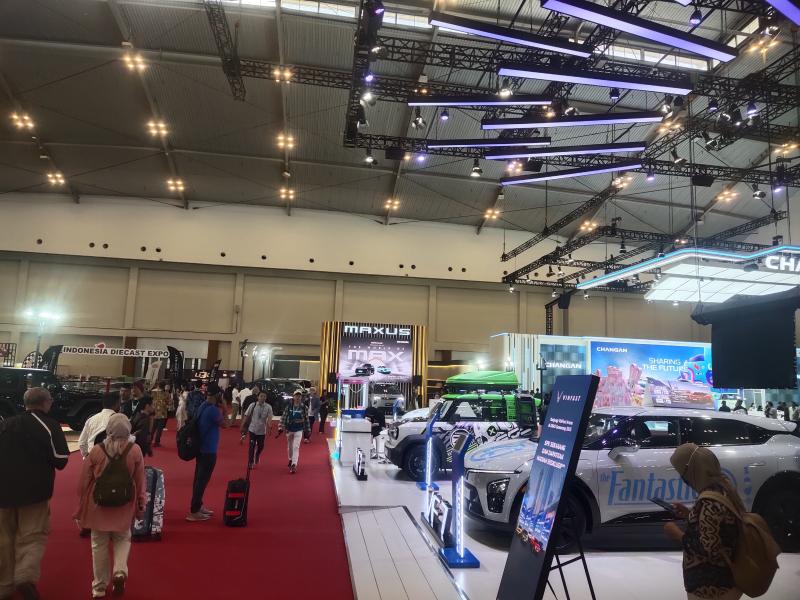 Pameran GJAW di ICE, BSD hari pertama mulai dikunjungi