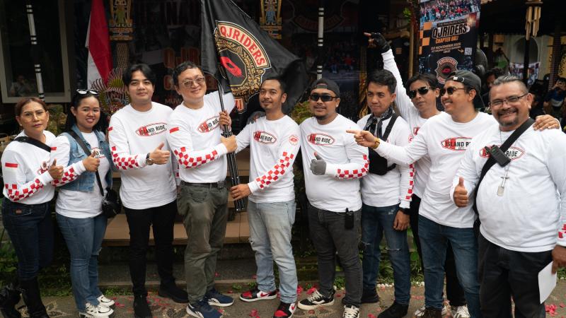 QJRiders Chapter Bali Resmi Berdiri (Foto: QJMotor)