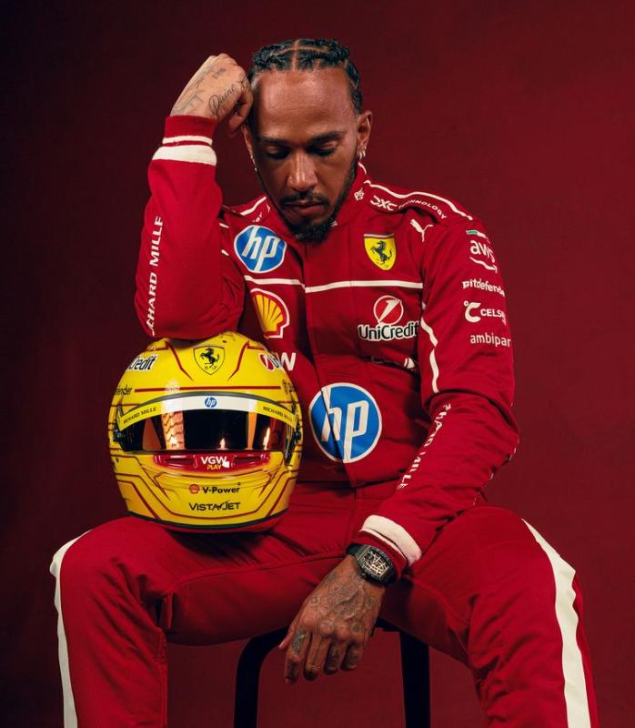 Lewis Hamilton, sedang menderita di Ferrari. (Foto: scuderiaferrari)