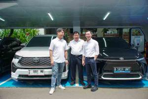 Toyota Hadirkan Fasilitas Privilege Parking  & Charging  Hadir di Kawasan Hypersquare Paskal