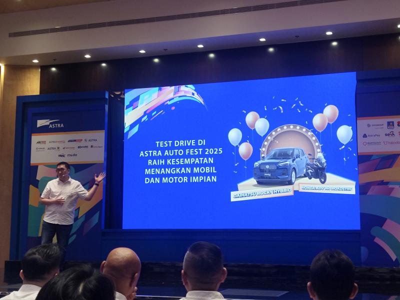 Chief Marketing Auto2000, sekaligus Project Director Astra Auto Fest 2025, Yagimin menjelaskan program menarik selama pameran Astra Group 
